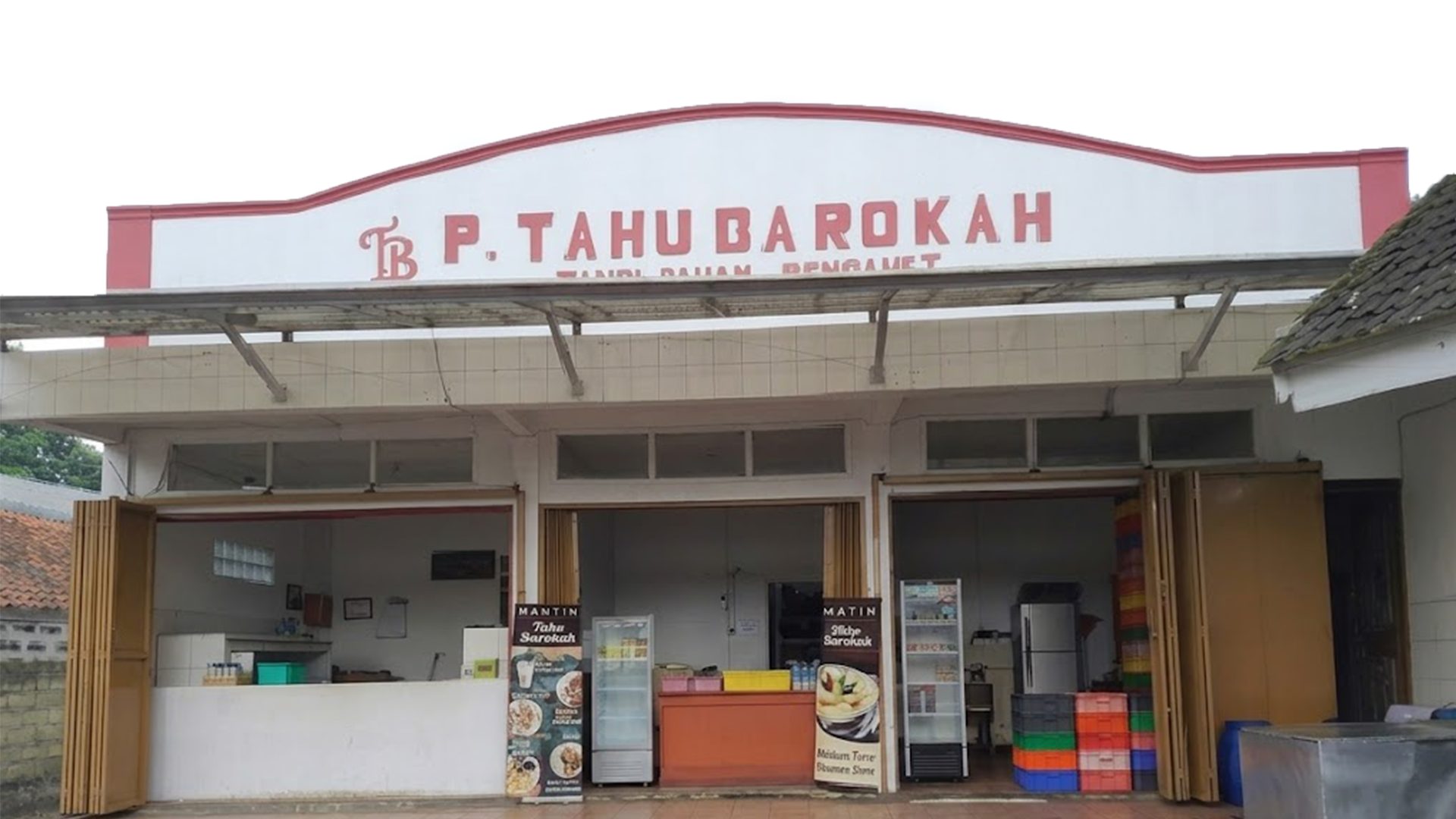 Bangunan produksi P. Tahu Barokah